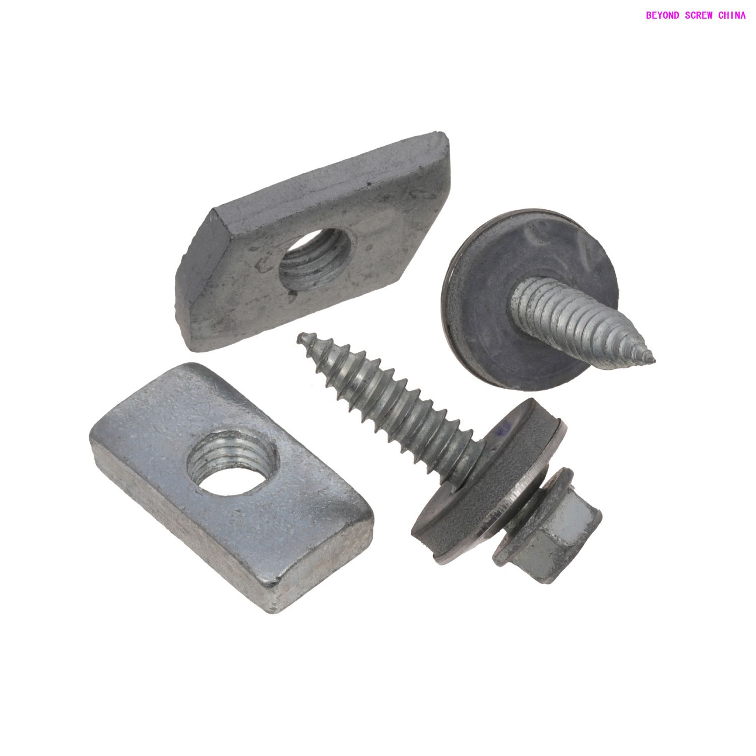 Tornillo autoperforante de cabeza hexagonal ---2500 horas y 25 ciclos